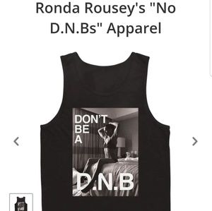 💪🏼Ronda Rousey D.N.B. tank top
